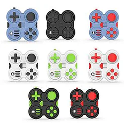 Game Fidget Pad Stress Reliever Squeeze Cube Fun Desk Handle Finger Toys Colorful Decompression Gift for Kids
