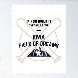 Field of Dreams Si vous le construisez, ils viendront essentiels. Affiche