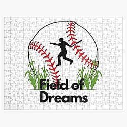 Retro Vintage Field Of Dreams Gift For Everyone Jigsaw Puzzle