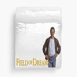 field of dreams t-shirt Duvet Cover