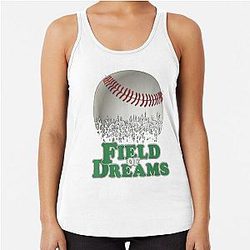 field of dreams Racerback Tank Top