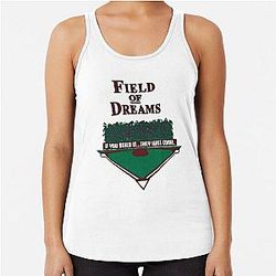 field of dreams Cadeaux Fan Musci Racerback Tank Top