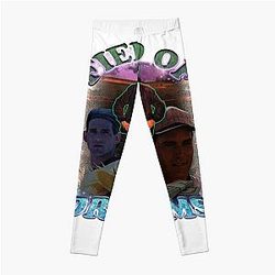 Vintage retro campo d'epoca di sogni rap tee divertente grafica regali leggings