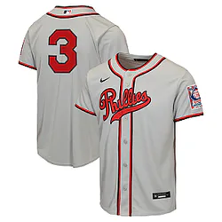 Youth Philadelphia Phillies Bryce Harper Nike Gray 2026 DTNK2109 Baseball Jersey  Field of Dreams T-Shirts