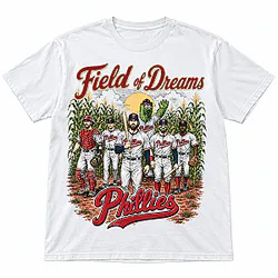Phillies DTNK2109 Field of Dreams T-Shirts