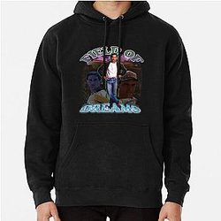 Campo d'annata di sogni Rap Tee Pullover Hoodie