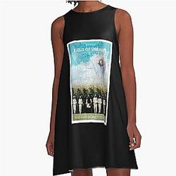 Metal Baby Field Of Dreams Film Poster Boy Fans Love A-Line Dress