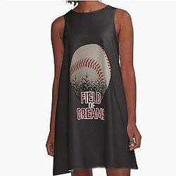 Field of Dreams A-Line Dress