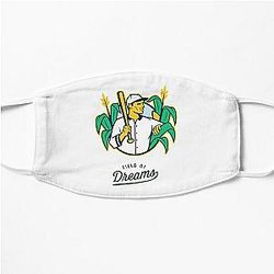 Fier champ de rêves cadeaux pour le film fan masque plat
