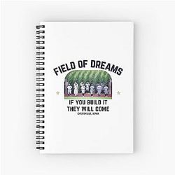 Field of Dreams Spiral Notebook