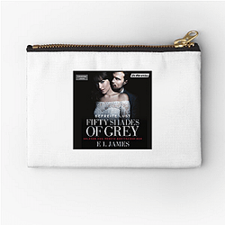 Fifty Shades of Grey is based on a best-selling novel Fifty Shades Of Grey Zipper Pouches