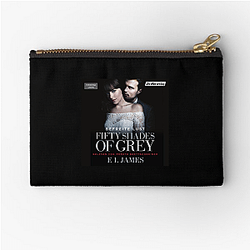 Fifty Shades of Grey is based on a best-selling novel Fifty Shades Of Grey Zipper Pouches
