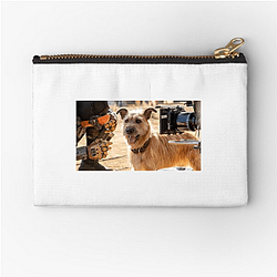 Human-Robot Bond Finch Zipper Pouches