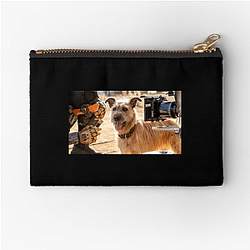 Human-Robot Bond Finch Zipper Pouches