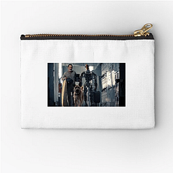 Deserted Earth Finch Zipper Pouches