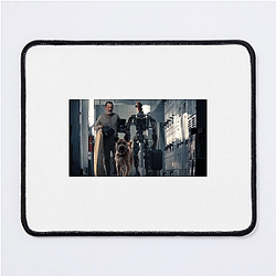 Deserted Earth Finch Mouse Pads