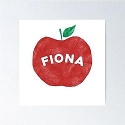 fiona apple sticker shirt merch apple decal  Poster