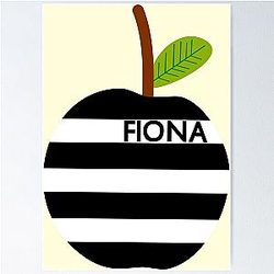 Fiona Apple Criminal , Fan Art , Black and White  Poster