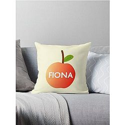 Fiona Apple Fan Art , Apple , Fruit Pattern Throw Pillow