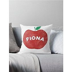fiona apple sticker shirt merch apple decal  Throw Pillow
