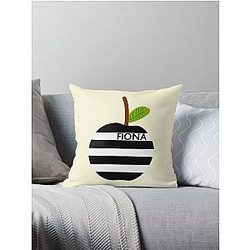 Fiona Apple Criminal , Fan Art , Black and White  Throw Pillow
