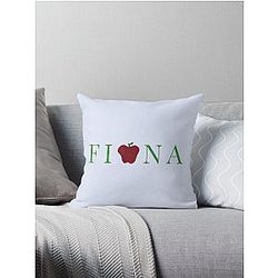 Fiona Apple Name Art Throw Pillow