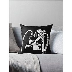 Fiona Apple Silhouette Throw Pillow