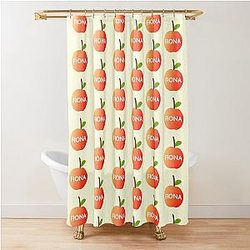 Fiona Apple Fan Art , Apple , Fruit Pattern Shower Curtain