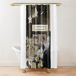 Fiona Apple - Criminal Collage Shower Curtain
