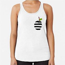 Fiona Apple Criminal , Fan Art , Black and White  Racerback Tank Top