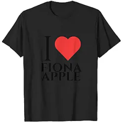 Fiona Apple T-shirt – I Love Fiona Design