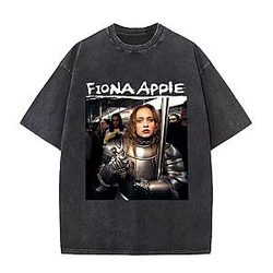 Vintage Graphic PTTT0709 Washed  Fiona Apple T-Shirts