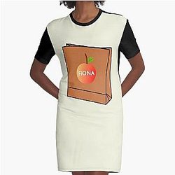 Fiona Apple Paperbag , Fan Art Graphic T-Shirt Dress