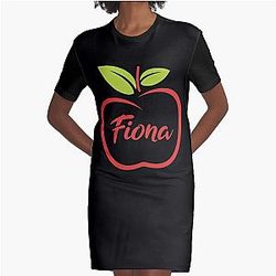Fiona Apple Active  Graphic T-Shirt Dress