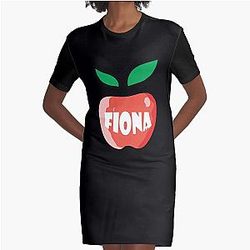 fiona apple fiona apple unique designs   Graphic T-Shirt Dress