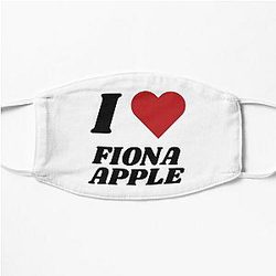 I LOVE FIONA APPLE Flat Mask
