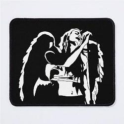 Fiona Apple Silhouette Mouse Pad
