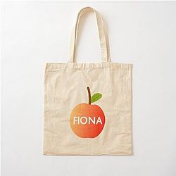 Fiona Apple Fan Art , Apple , Fruit Pattern Cotton Tote Bag