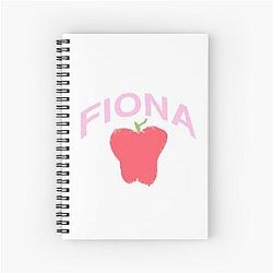 Original Fiona Apple Drawing Spiral Notebook