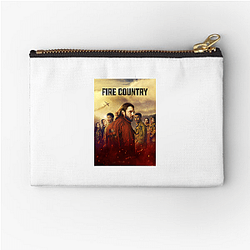 Small Town Struggles Fire Country Zipper Pouches