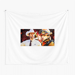 Burning Past Fire Country Tapestries
