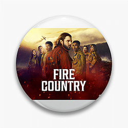 Brotherhood in Fire Fire Country Pins