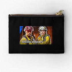 Rural Drama Fire Country Zipper Pouches