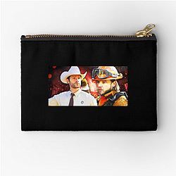 Burning Past Fire Country Zipper Pouches