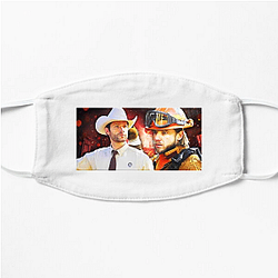 Burning Past Fire Country Face Masks