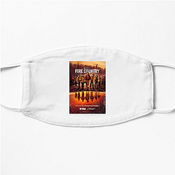 Flames of Redemption Fire Country Face Masks
