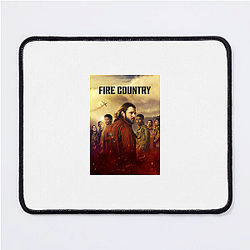 Small Town Struggles Fire Country Mouse Pads