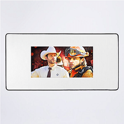 Burning Past Fire Country Mouse Pads