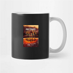 Flames of Redemption Fire Country Mugs