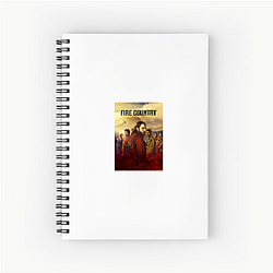 Small Town Struggles Fire Country Notebook